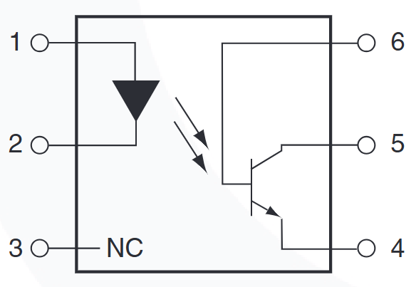 4N35 Pinout Schematic